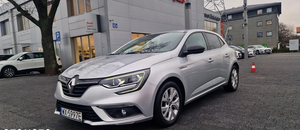 Renault Megane cena 38800 przebieg: 215000, rok produkcji 2018 z Warszawa małe 667